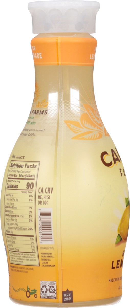 slide 7 of 9, Califia Farms Meyer Lemonade Juice Drink, 48 fl oz