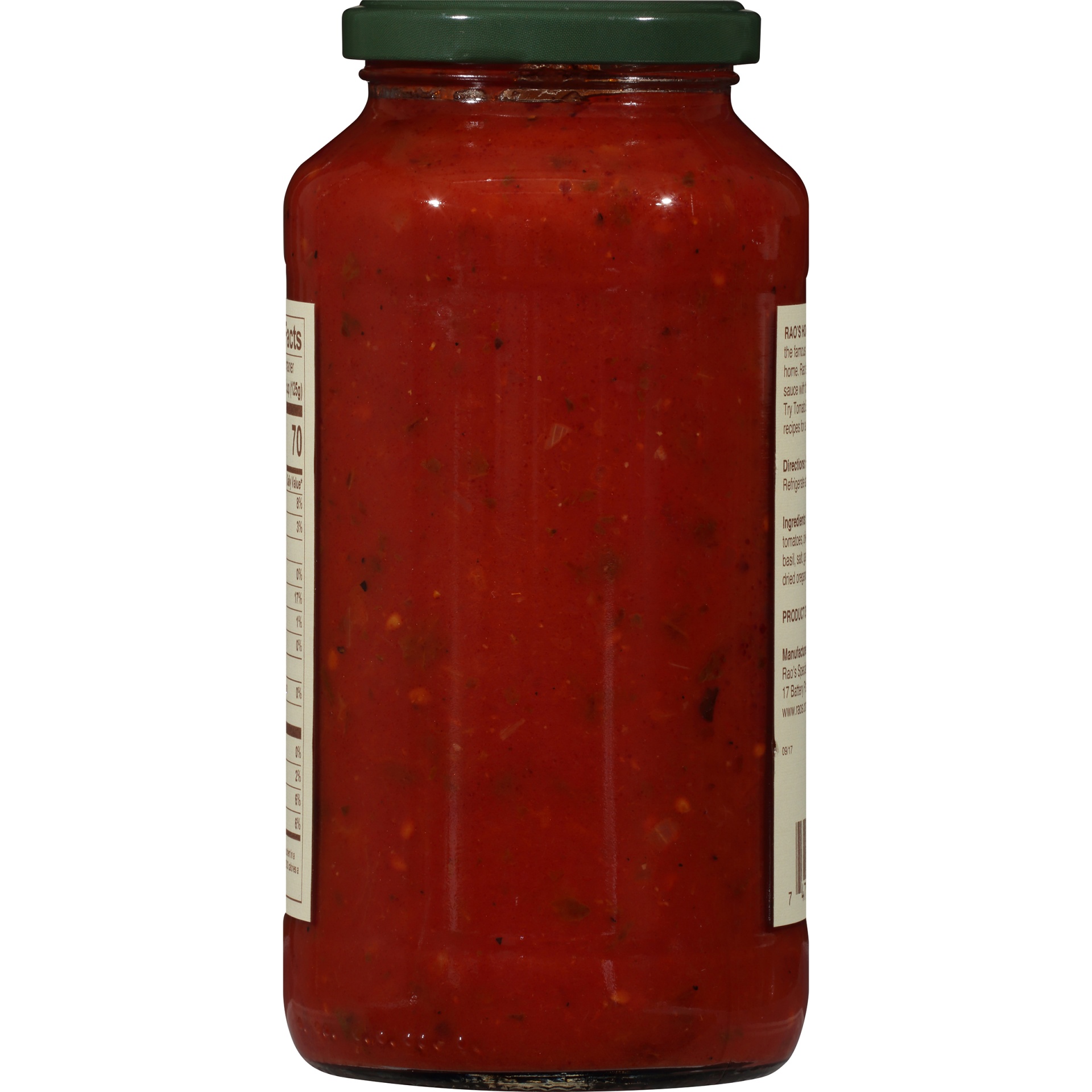 slide 6 of 8, Rao's Homemade Tomato Basil Pasta Sauce, 24 oz