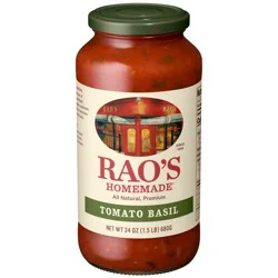 Rao's Homemade Tomato Basil Sauce 24 oz