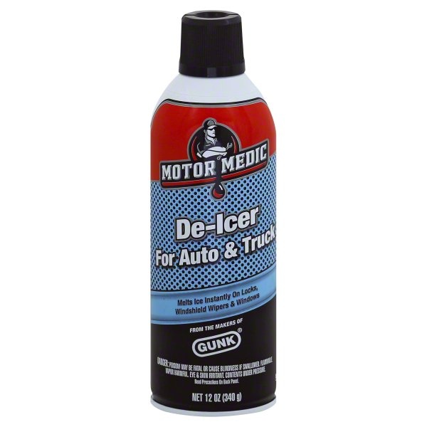 slide 1 of 1, Motor Medic De-Icer, for Auto & Truck, 12 oz