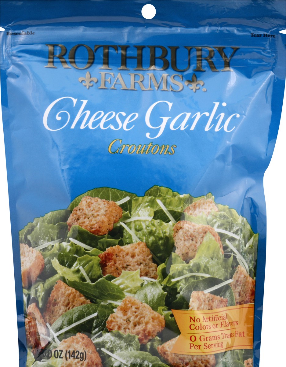 slide 3 of 9, Rothbury Farms Cheese Garlic Croutons 5 oz, 5 oz