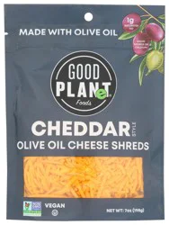 Good Planet Foods Cheddar Cheese Shreds