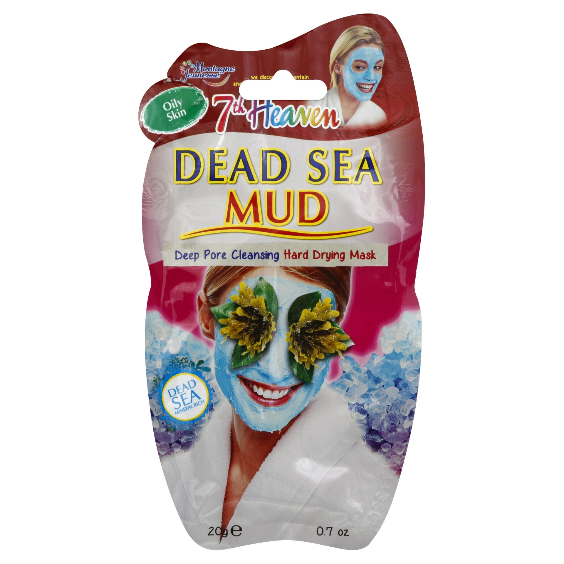 slide 1 of 2, Montagne Jeunesse 7th Heaven Dead Sea Mud Pac, 0.7 oz