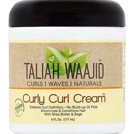 slide 1 of 1, Taliah Waajid Black Earth Curly Curl Creme - 6 Oz, 6 oz