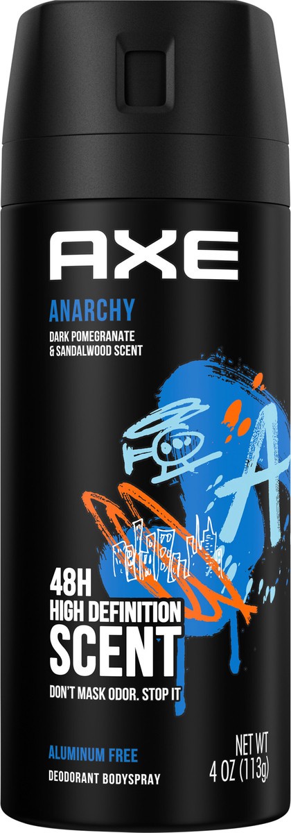 slide 2 of 9, AXE Body Spray Deodorant for Men Anarchy, 4.0 oz, 4 oz