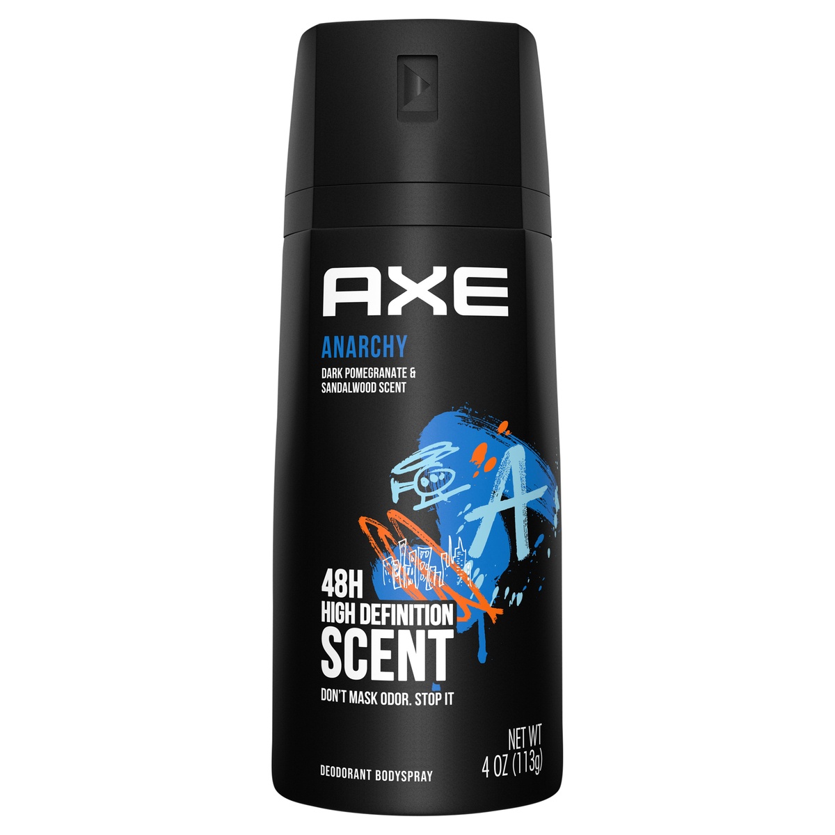 slide 1 of 1, AXE Body Spray For Men Anarchy, 4 oz