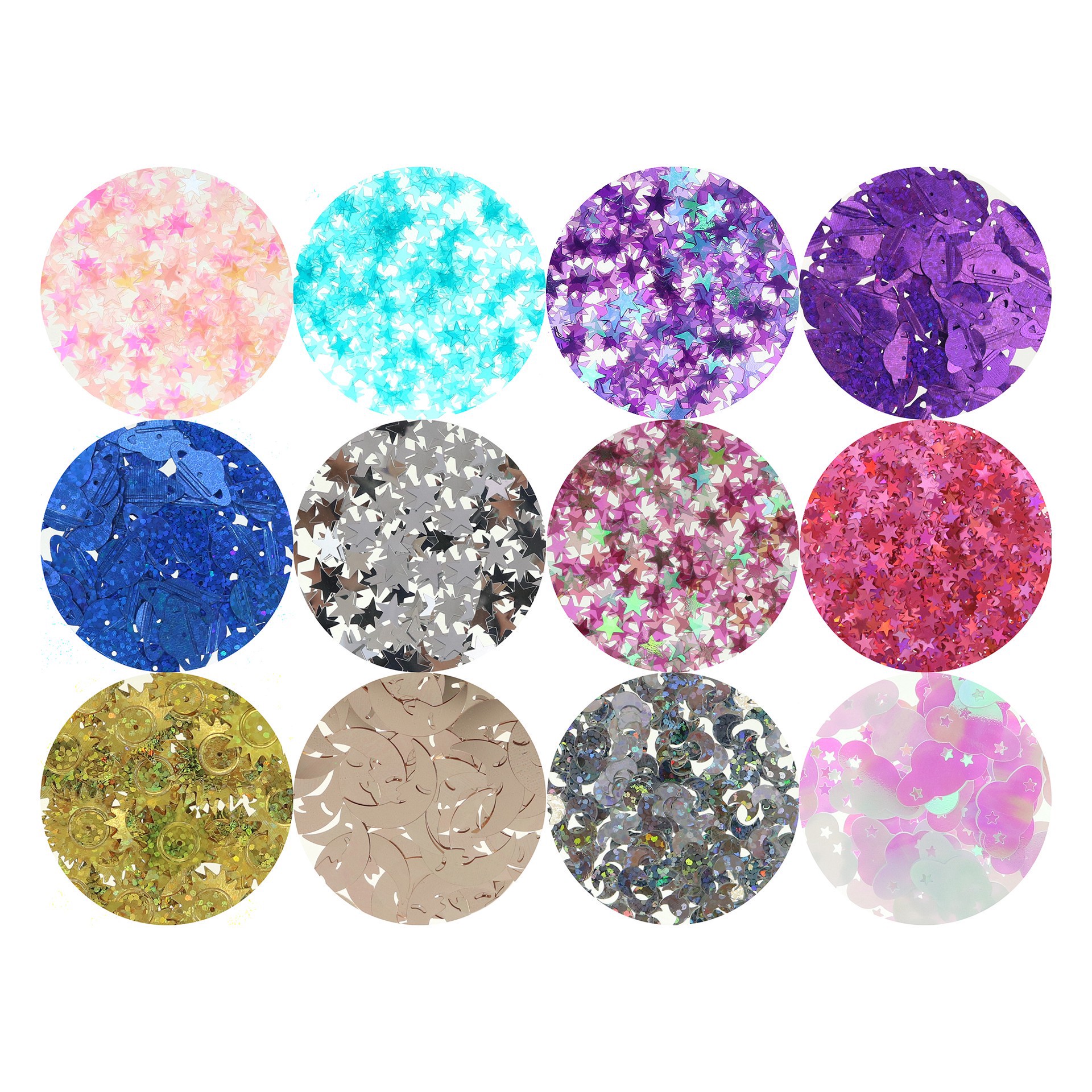 slide 2 of 2, Celestial Shaped Embellishment Pack By Creatology, 0.84 oz