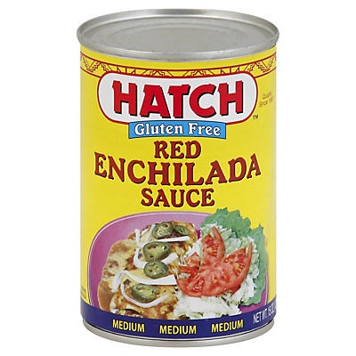 slide 1 of 2, Hatch Medium Red Enchilada Sauce, 14 oz