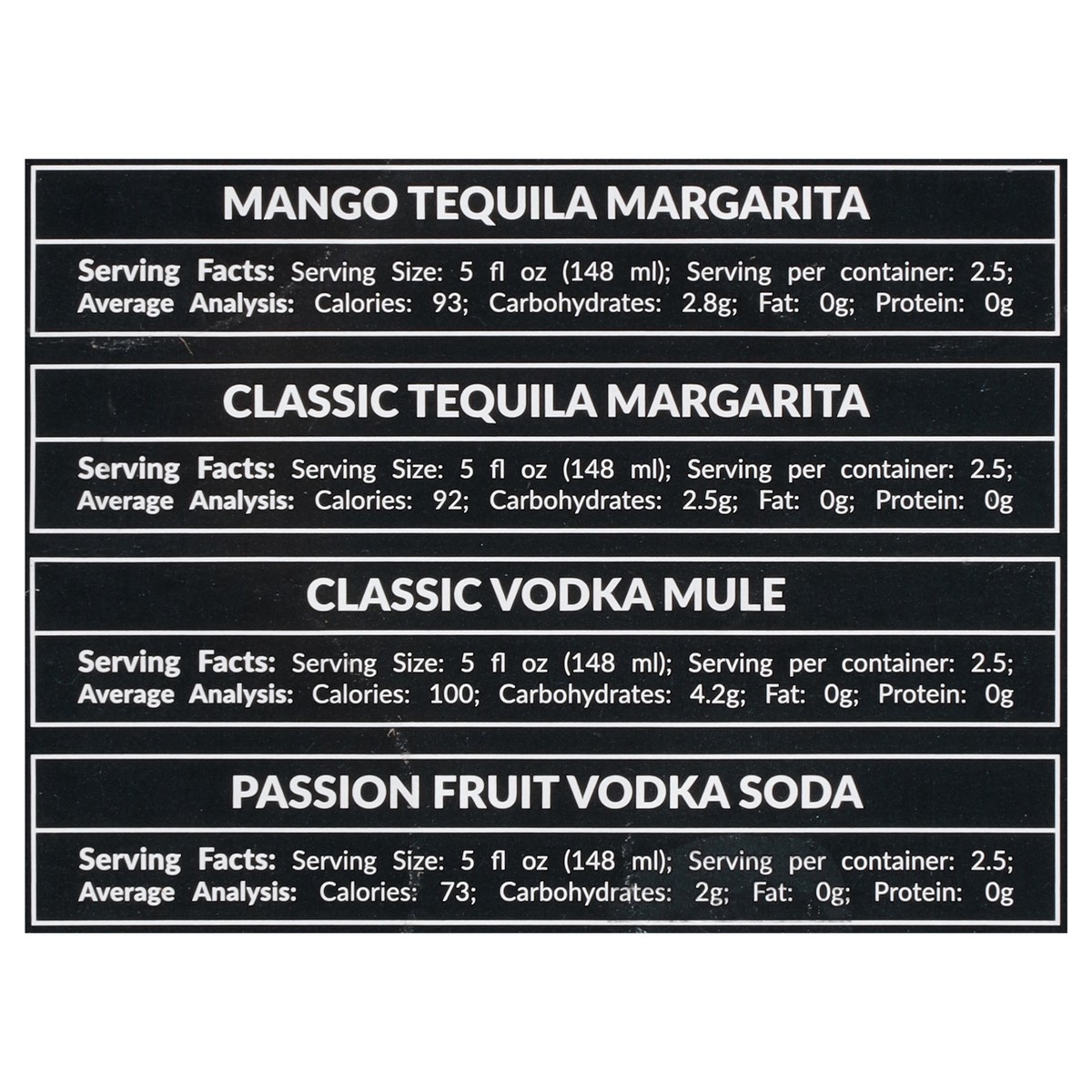 slide 11 of 11, JuneShine Mixed Cocktail, 8 ct, 355 ml