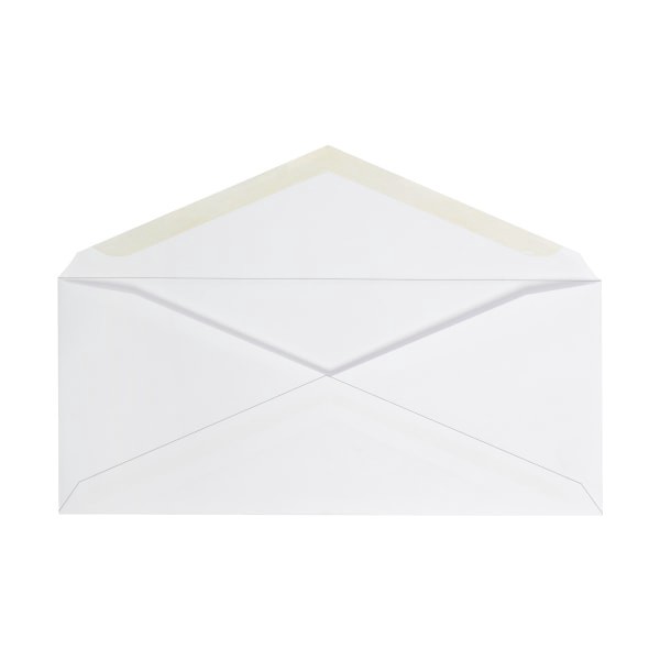 slide 3 of 4, Office Depot Brand All-Purpose Envelopes, #10 White, 500 ct; 4 1/8 in x 9 1/2 in