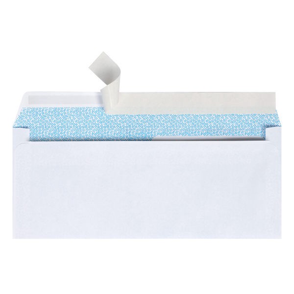 slide 4 of 4, Office Depot Brand Double-Window Envelopes, #8 5/8, White, Self-Adhesive, 250 ct; 3 5/8 in x 8 5/8 in