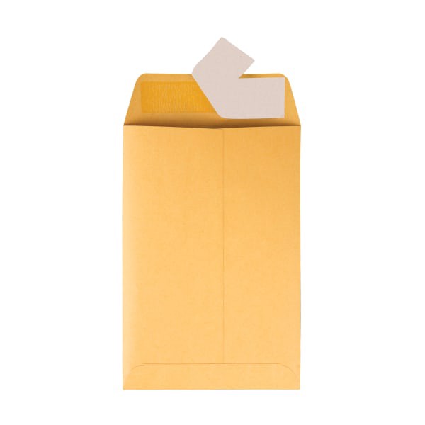 slide 2 of 3, Office Depot Brand Clean Seal Catalog Envelopes, Kraft Brown, 250 ct; 6 in x 9 in