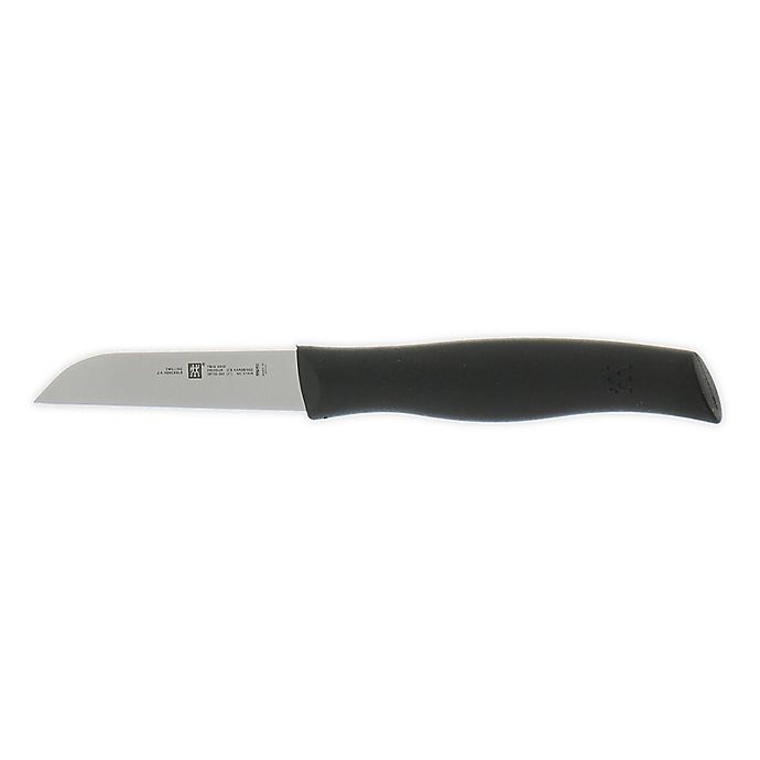 slide 1 of 1, Zwilling J.A. Henckels Twin Grip Vegetable Knife - Black, 3 in