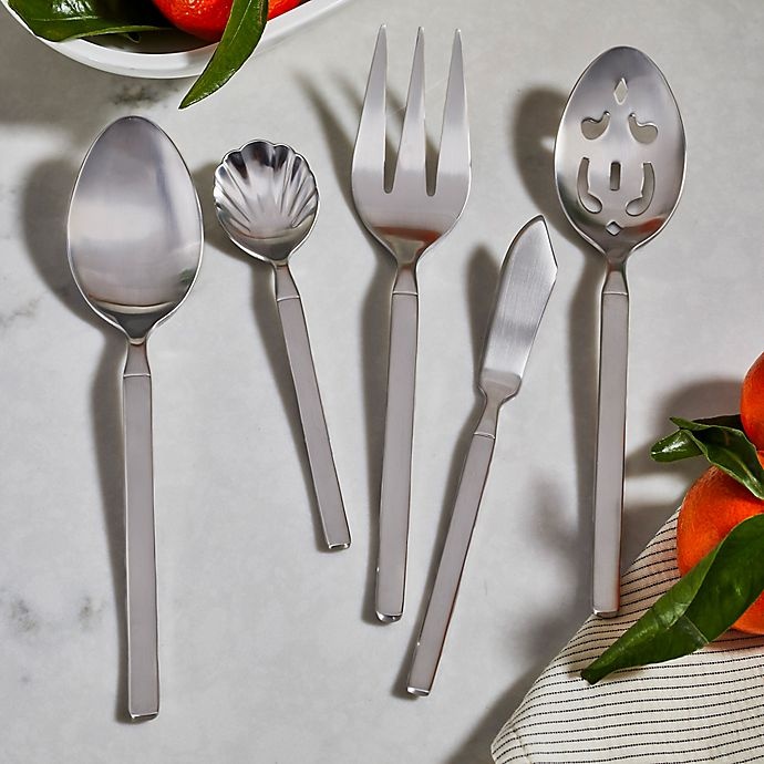 slide 5 of 6, Zwilling J.A. Henckels Opus Satin Flatware Set, 45 ct