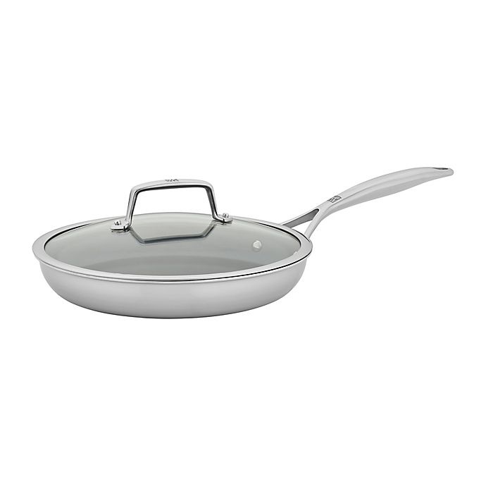 slide 4 of 7, Zwilling J.A. Henckels Energy Plus Nonstick Stainless Steel Cookware Set, 10 ct