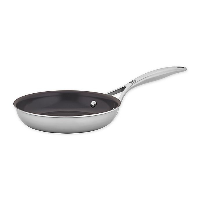 slide 1 of 3, Zwilling J.A. Henckels Energy Plus Nonstick Stainless Steel Covered Fry Pan, 10 in