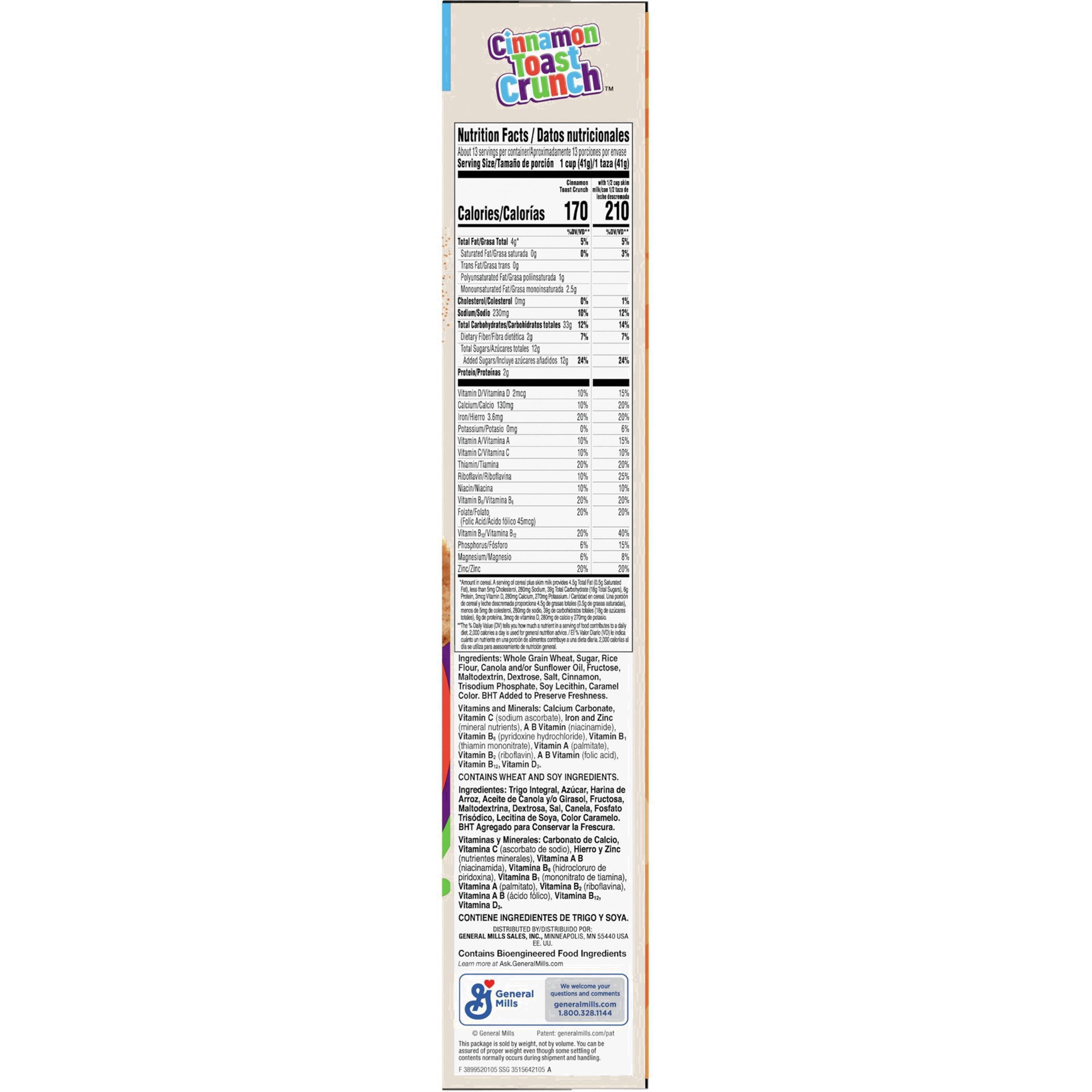 slide 37 of 108, Cinnamon Toast Crunch Cereal, 19.3 oz