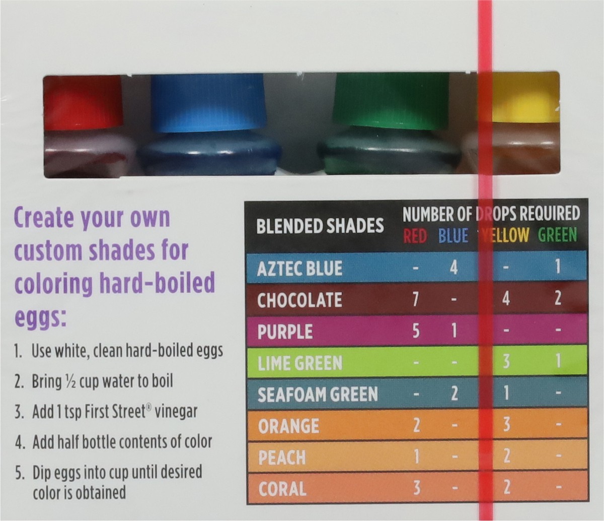 slide 2 of 13, First Street Assorted Food Color Kit, 1.2 oz