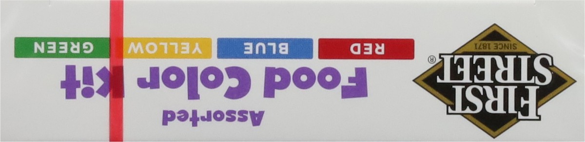 slide 7 of 13, First Street Assorted Food Color Kit, 1.2 oz