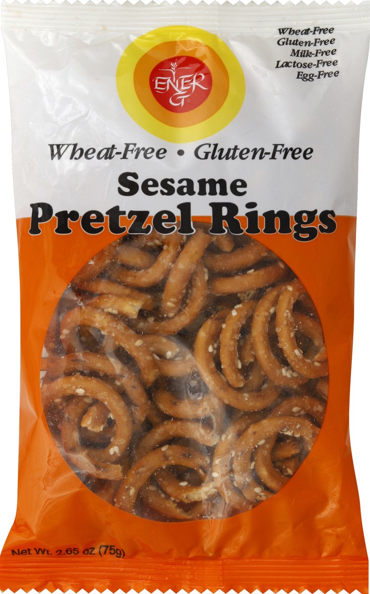 slide 5 of 6, Ener-G Pretzel Ring Ses, 2.65 oz