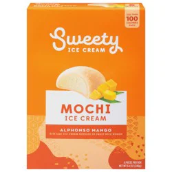 Sweety Ice Cream Mochi Alphosno Mango Ice Cream 6 ea