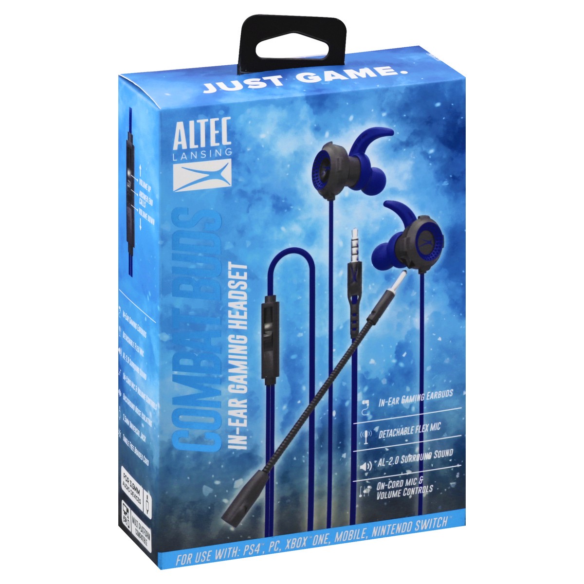 slide 2 of 11, Altec Lansing Combat Buds Headset 1 ea, 1 ea