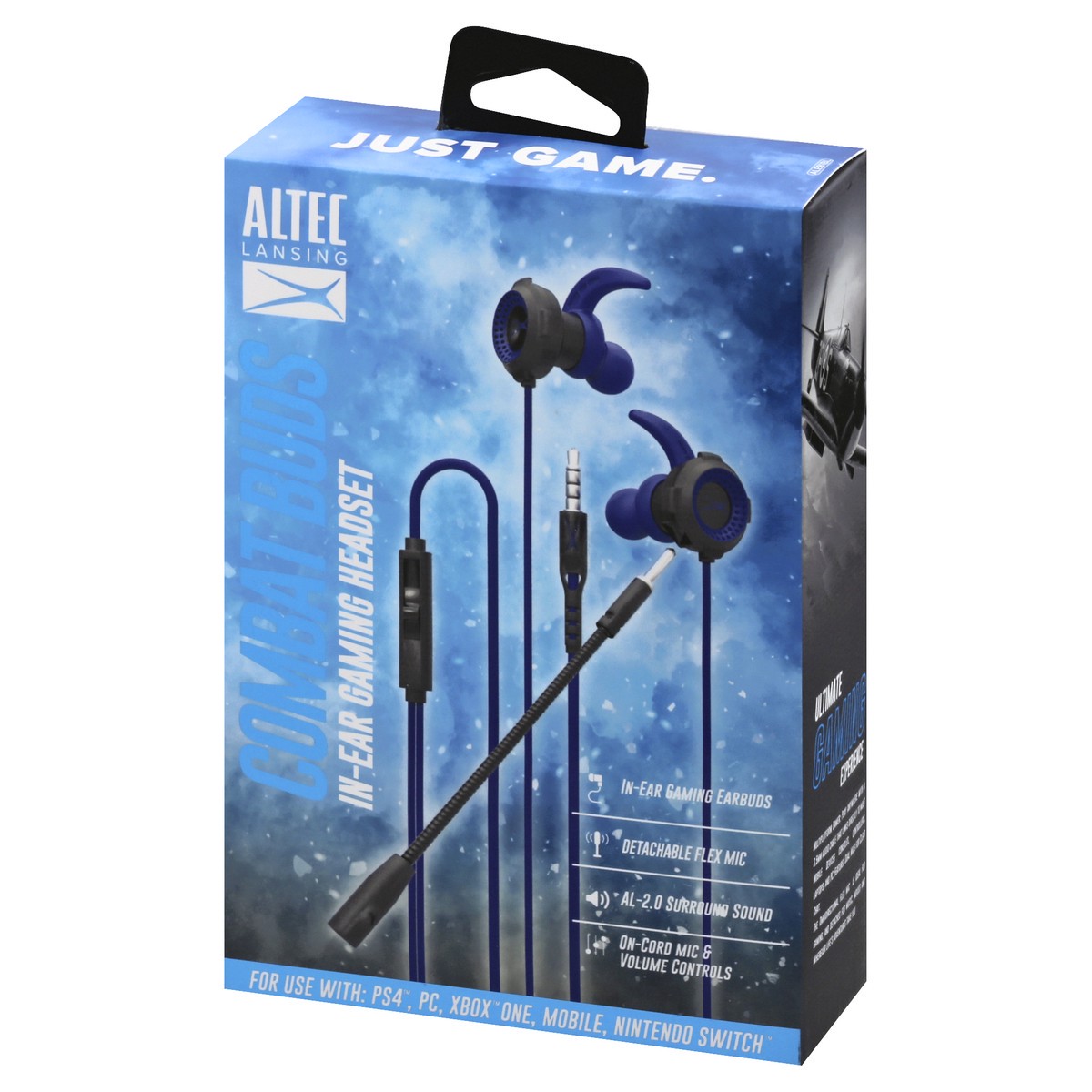 slide 9 of 11, Altec Lansing Combat Buds Headset 1 ea, 1 ea