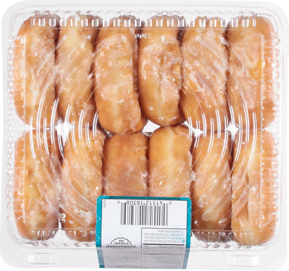 slide 11 of 13, First Street Glazed Donuts, 19 oz