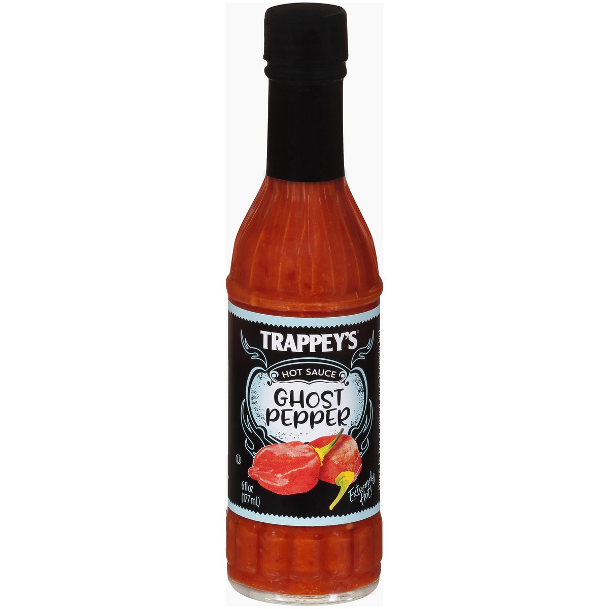 slide 1 of 12, Trappey's Ghost Pepper Hot Sauce 6 fl. oz. Bottle, 6 oz