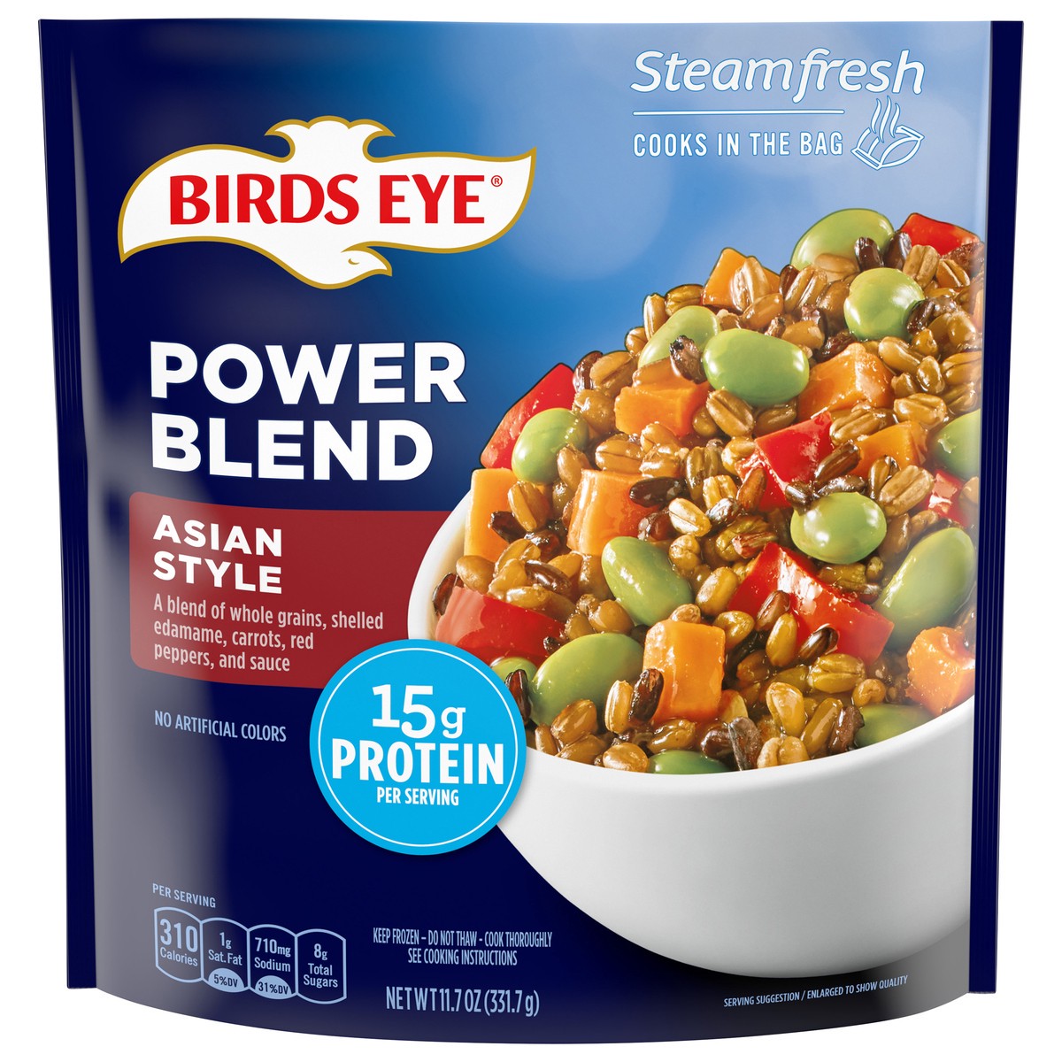 slide 6 of 14, Birds Eye Asian Style Power Blend 11.7 oz, 11.7 oz