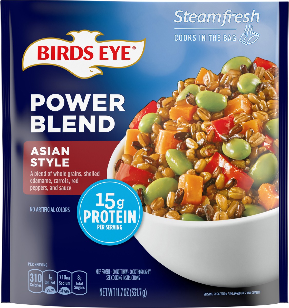 slide 10 of 14, Birds Eye Asian Style Power Blend 11.7 oz, 11.7 oz