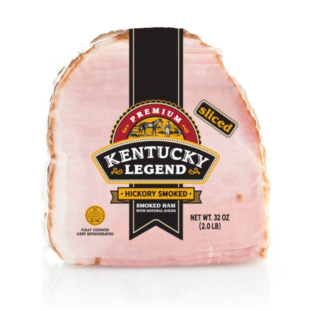 slide 1 of 1, Kentucky Legend Premium Hickory Smoked Sliced Quarter Ham, per lb