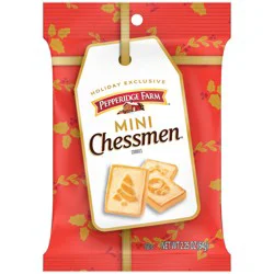 Pepperidge Farm Chessmen Mini Butter Holiday Cookies, 2.25 Oz Bag