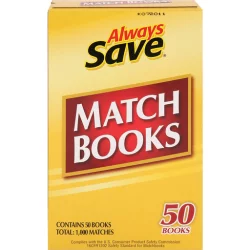 Always Save Match Books