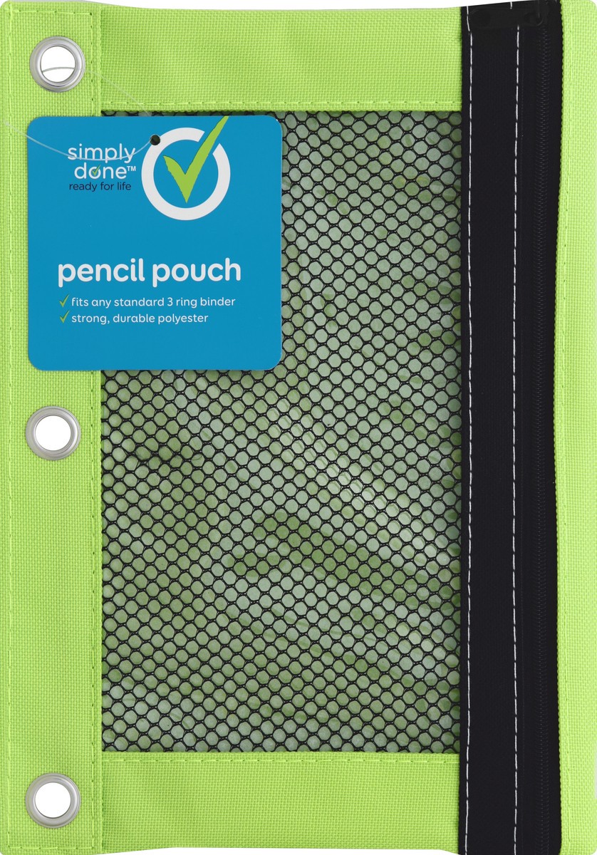 slide 5 of 6, Simply Done Pencil Pouch, 1 ct