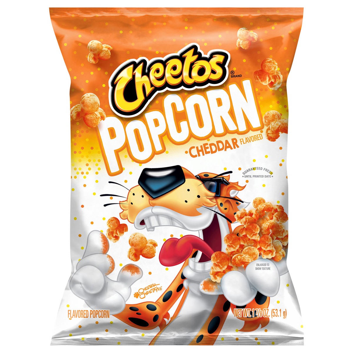 slide 5 of 8, Cheetos Popcorn Flavored Popcorn Cheddar Flavored 1 7/8 Oz, 1.875 oz