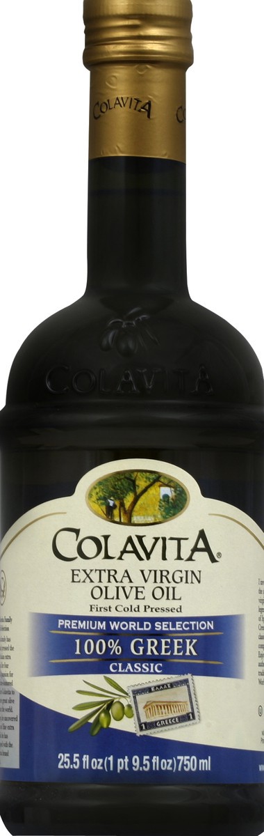 slide 2 of 2, Colavita 100% Greek Extra Virgin Olive Oil, 25.50 fl oz