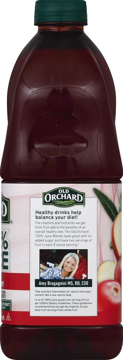 slide 2 of 4, Old Orchard Apple Cranberry Juice 100% - 64 fl oz, 64 fl oz