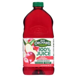 Old Orchard 100% Apple Cranberry Juice 64 fl oz