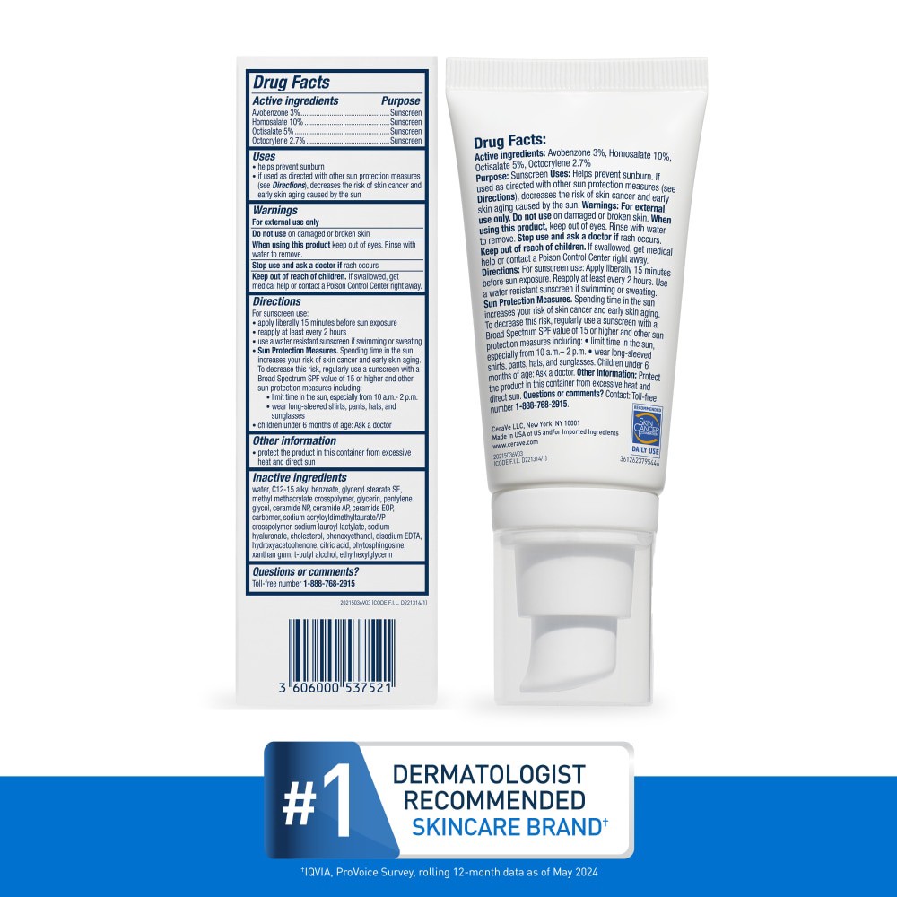 slide 5 of 6, Cerave Ultra Light Lotion Spf, 1.7 oz