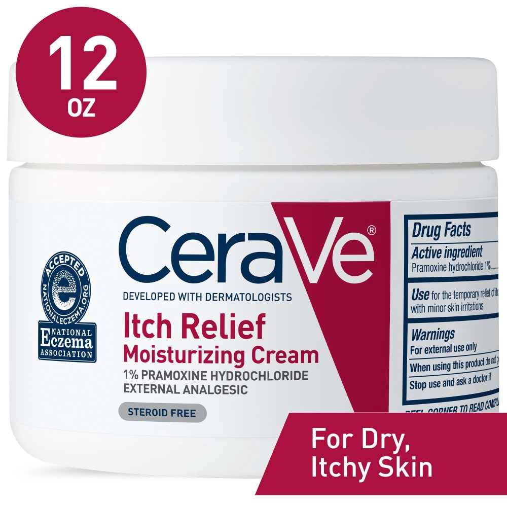 slide 4 of 6, Cerave Itch Relief Cream, 1 ct