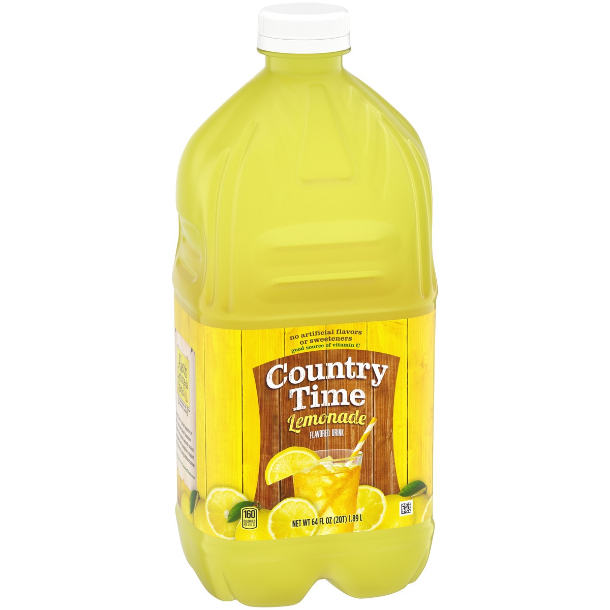 slide 6 of 9, Country Time Lemonade Naturally Flavored Drink, 64 fl oz Bottle, 64 fl oz