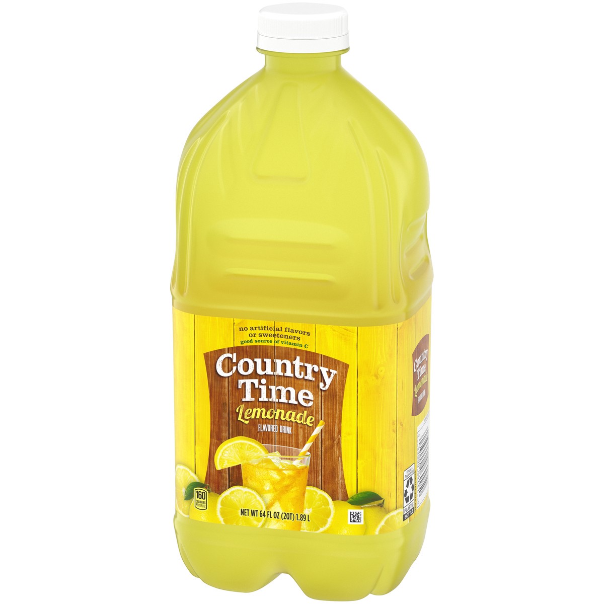 slide 2 of 9, Country Time Lemonade Naturally Flavored Drink, 64 fl oz Bottle, 64 fl oz