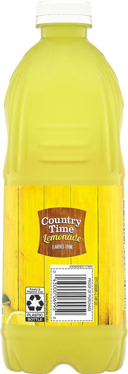 slide 3 of 9, Country Time Lemonade Naturally Flavored Drink, 64 fl oz Bottle, 64 fl oz