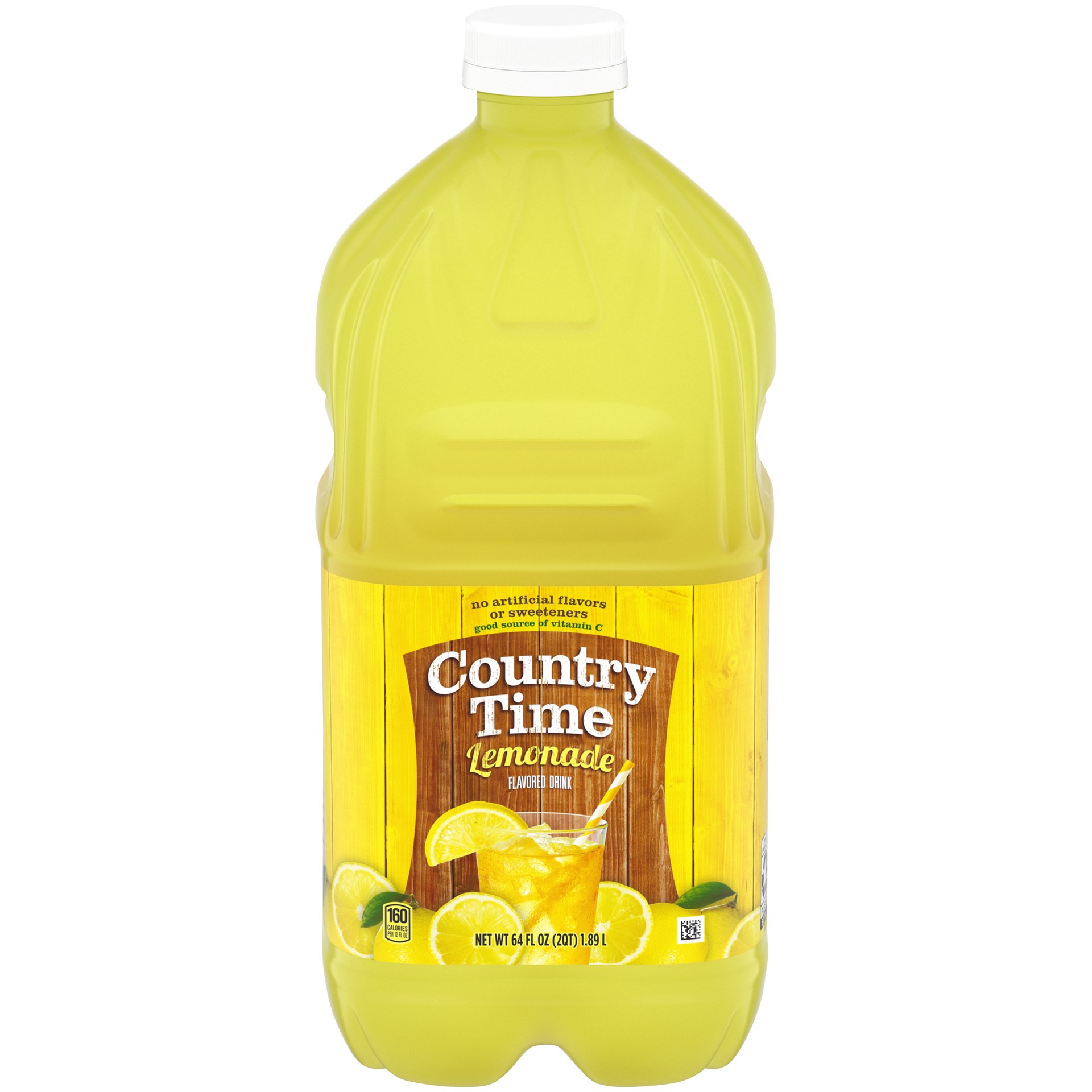 slide 1 of 9, Country Time Lemonade Naturally Flavored Drink, 64 fl oz Bottle, 64 fl oz