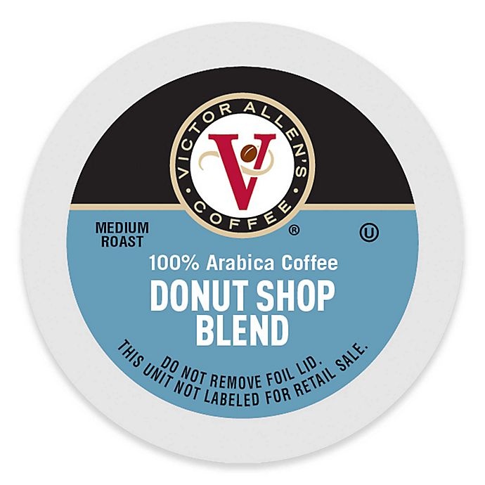 slide 2 of 2, Victor Allen Donut Shop Coffee Pods for Single Serve Coffee Makers, 100 ct