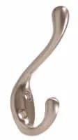Hillman Heavy Duty Satin Nickel Coat/Hat Hook