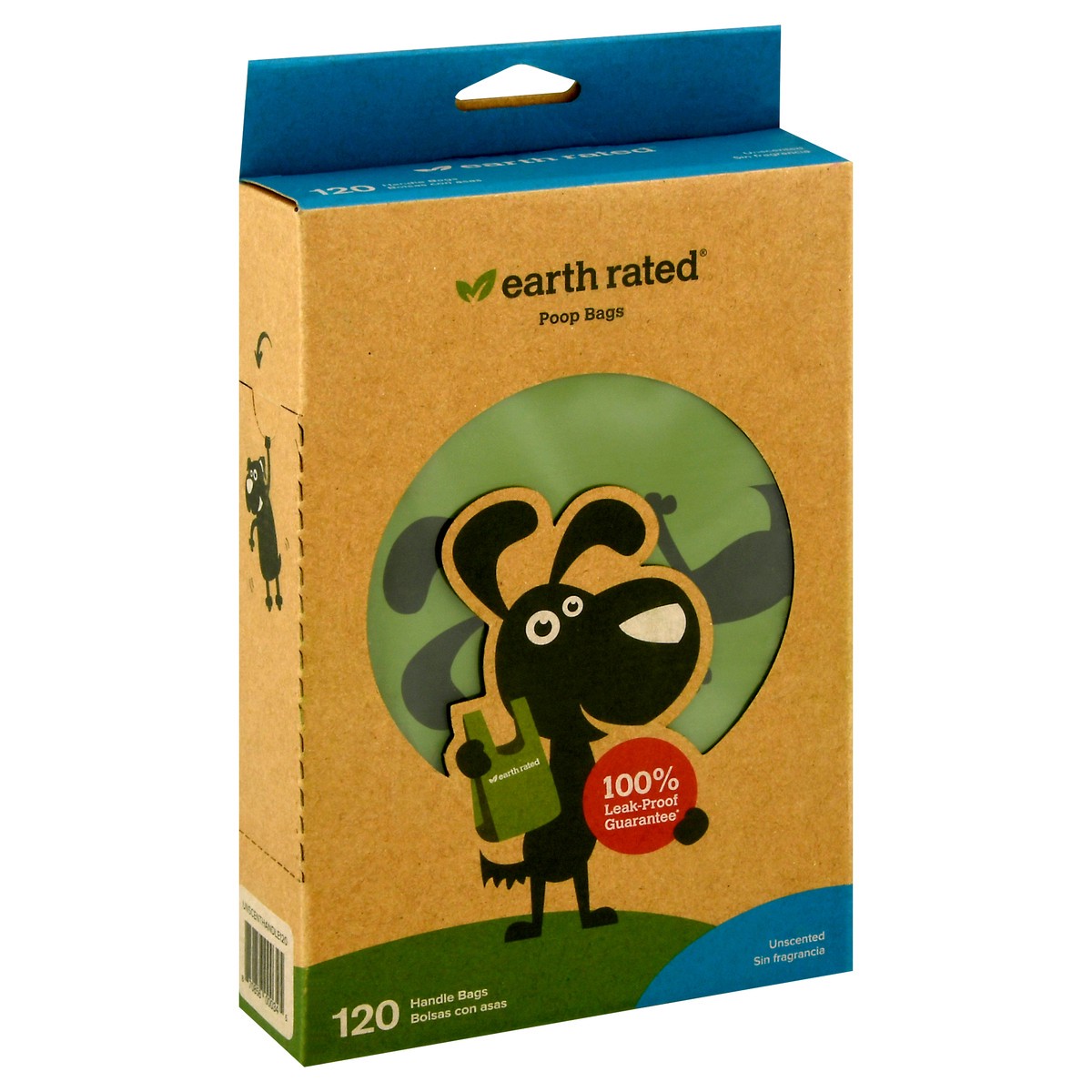 slide 5 of 10, Earth Rated Unscented Poop Bags 120 ea, 120 ct