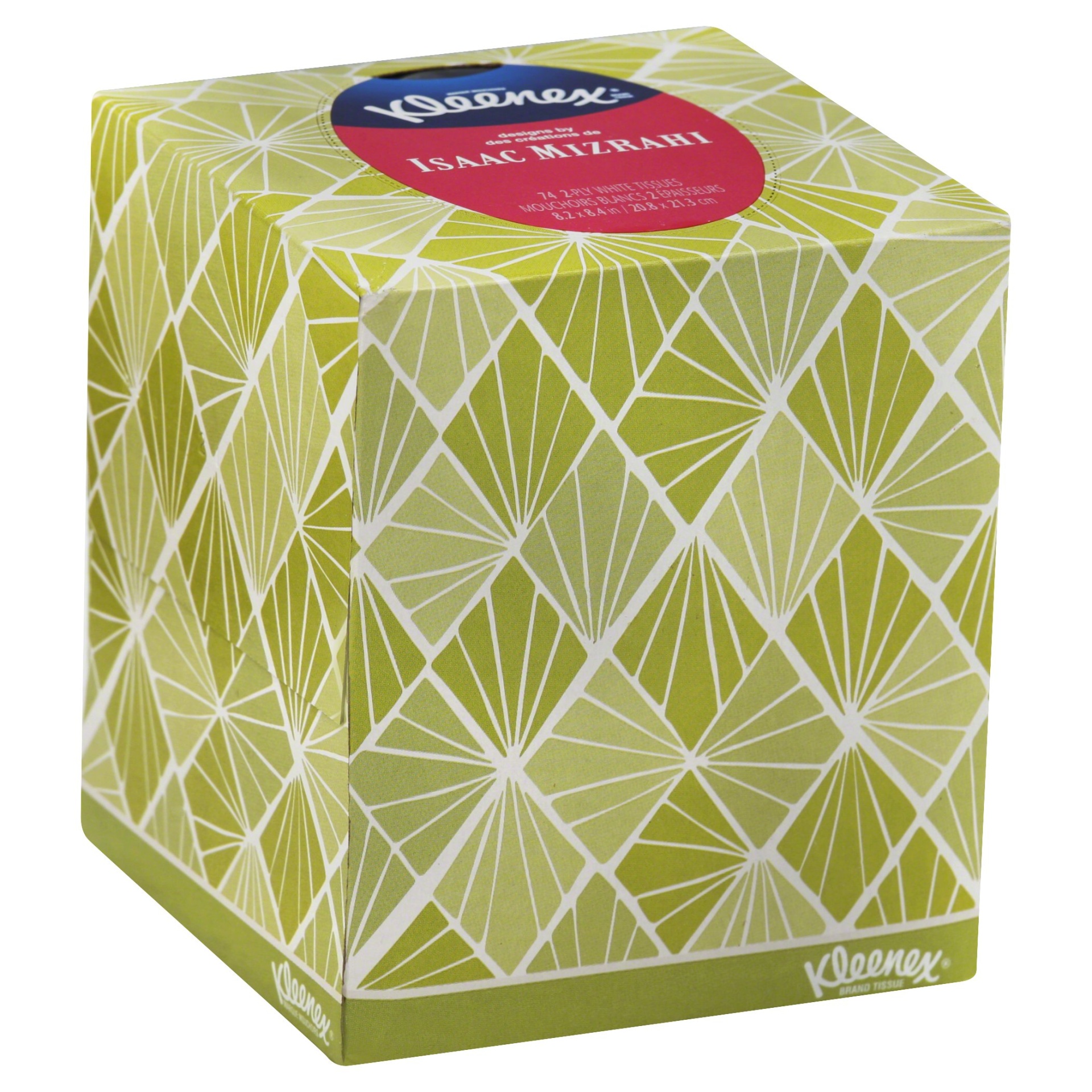 slide 1 of 6, Kleenex Expressions Facial Tissue, 74 ct