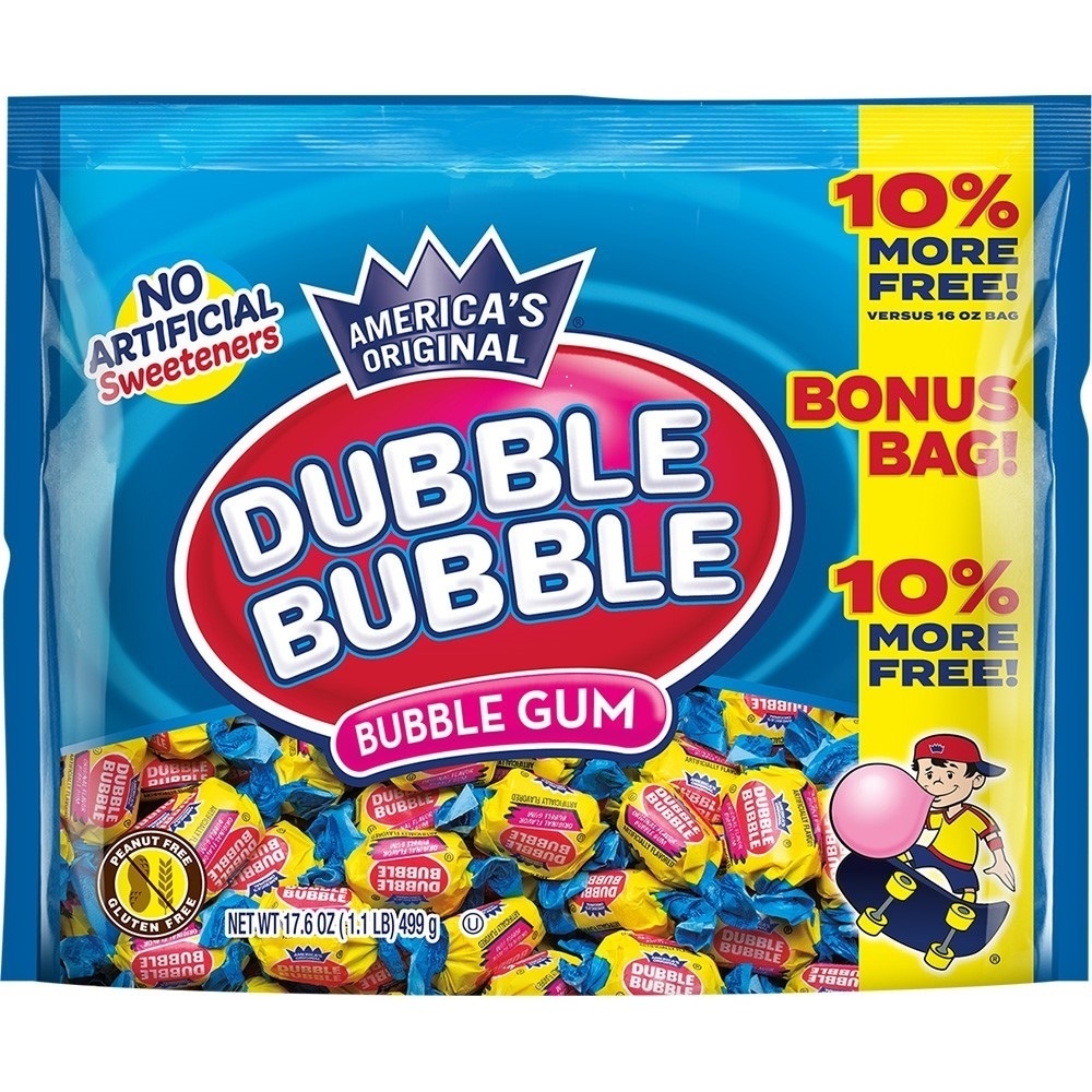 slide 1 of 1, Dubble Bubble Bubblegum, 17.6 oz